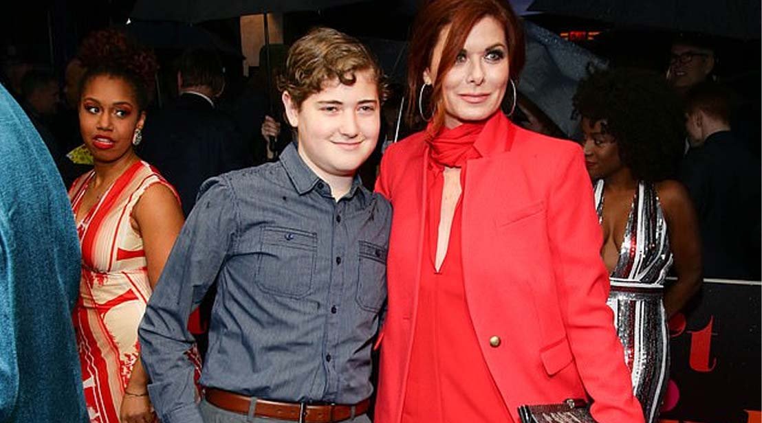 His Mother, Debra Messing