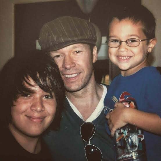 His Father, Donnie Wahlberg