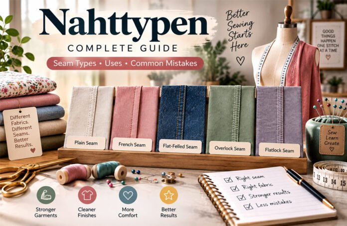Nahttypen Complete Guide: Seam Types, Uses, and Common Mistakes