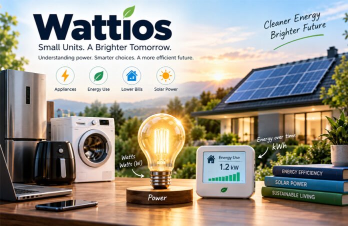Wattios: Meaning, Electricity Use, Appliance Ratings, and Solar Power