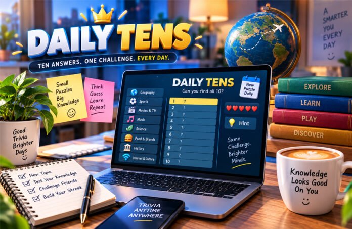 Daily Tens Review: Gameplay, Features, Categories, and Tips