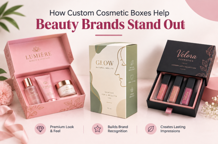 How Custom Cosmetic Boxes Help Beauty Brands Stand Out